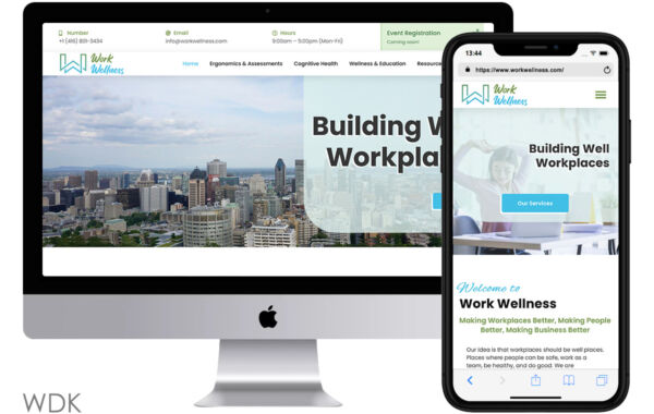 new Work Wellness site
