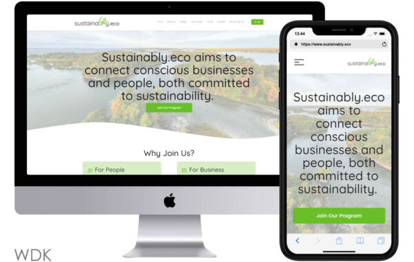 Sustainably eco website